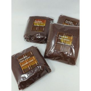 紙トランクス　チョコレートブラウン　 4枚(防災関連グッズ)