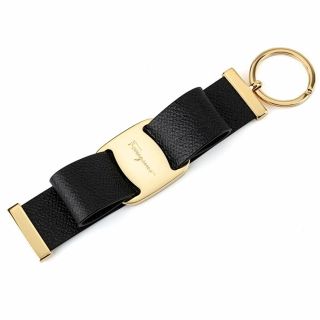 フェラガモ(Ferragamo)の新品 フェラガモ FERRAGAMO キーホルダー キーリング ネロ(キーホルダー)