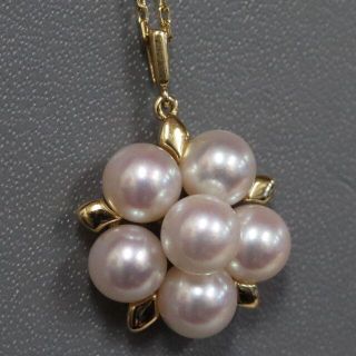 ミキモト(MIKIMOTO)のミキモト K18パールペンダント 5.9g(ネックレス)