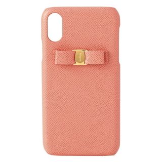 フェラガモ(Ferragamo)の新品 フェラガモ FERRAGAMO iPhoneXR ケース iPhone XR CASE デザートローズ(iPhoneケース)