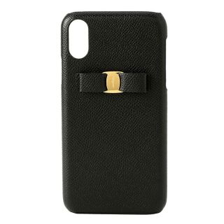 フェラガモ(Ferragamo)の新品 フェラガモ FERRAGAMO iPhoneXR ケース iPhone XR CASE ネロ(iPhoneケース)