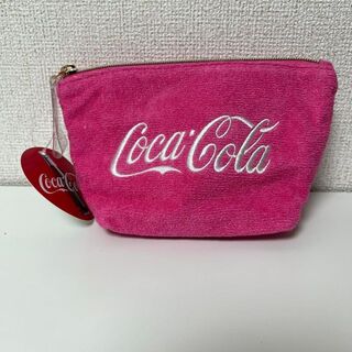 コカコーラ(コカ・コーラ)のCoca -Cola/コカコーラ 船形ポーチ　ピンク(ポーチ)