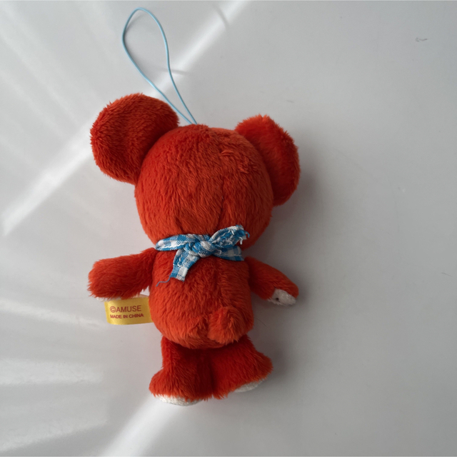 My book bear テディベア　赤　小さなくまのぬいぐるみ エンタメ/ホビーのおもちゃ/ぬいぐるみ(ぬいぐるみ)の商品写真