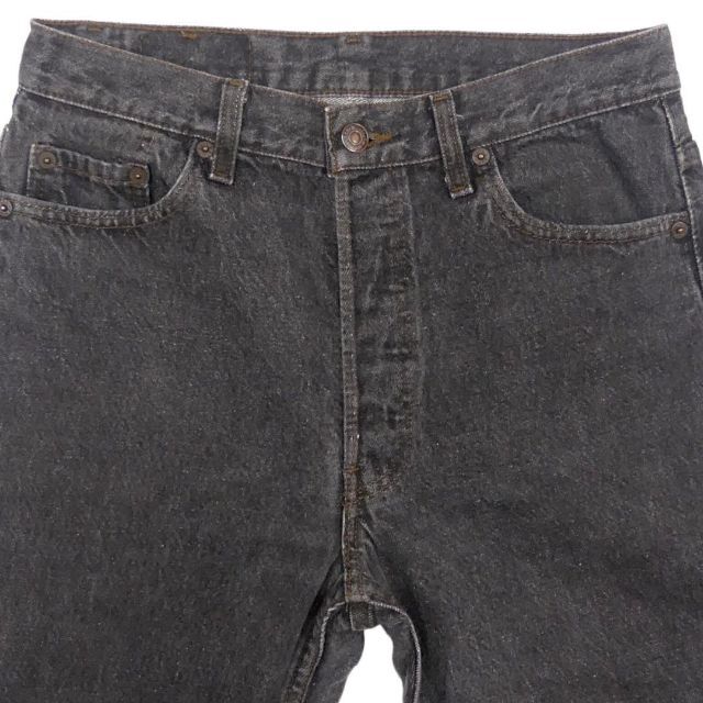 Levi's - リーバイス501 W30 先染め 黒 USA ブラックデニム Levi's - リーバイス501 W30 先染め 黒 USA ブラックデニム
