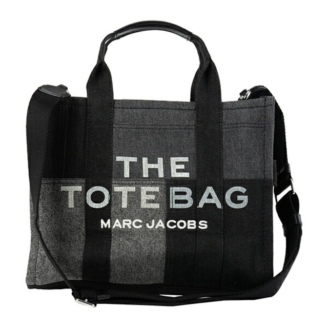 綿トリミング新品 マークジェイコブス MARC JACOBS トートバッグ ザ デニム