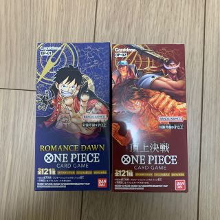 ワンピース(ONE PIECE)のワンピースカードゲーム　ロマンスドーン・頂上決戦　各1BOX(Box/デッキ/パック)