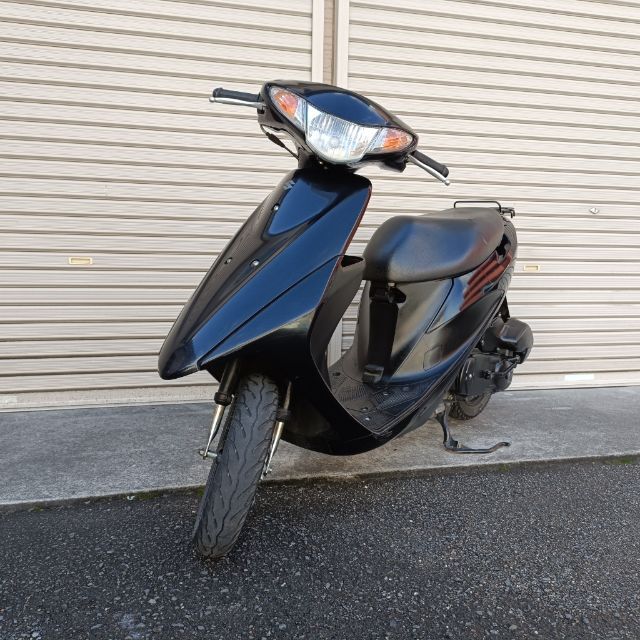 贅沢屋の アドレスV50 CA4BA ブラック 黒色 4ストFI 原付 大阪 車体
