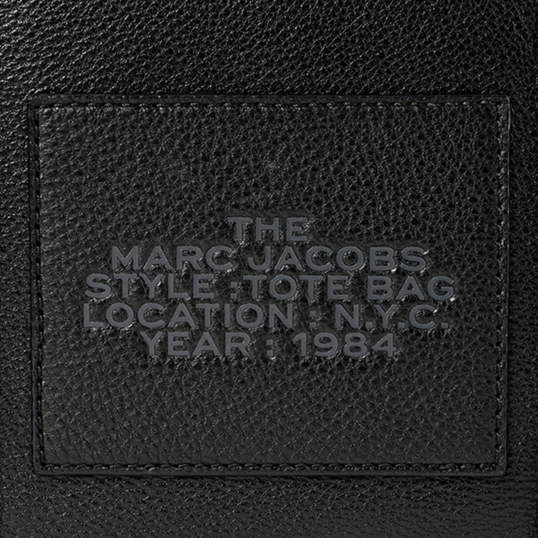 MARC JACOBS マークジェイコブス ザ ボールド グラインド EWショッパー トートバッグ M0012566 レザー   バーガンディ系 ワイン系 ゴールド金具  ショルダーバッグ ポーチ付き 【本物保証】