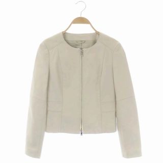anayi(アナイ)ラムレザークルージャケット Sサイズアイボリー 羊革 anayi(アナイ)ラムレザークルージャケット Sサイズアイボリー 羊革 ライダースジャケット ショッピング取扱店