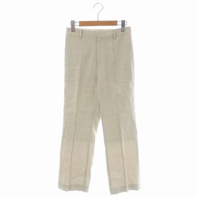 リジェール アパルトモン Linen Cropped スラックスパンツ