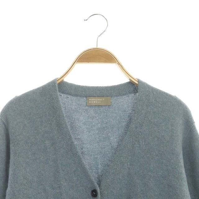 MARGARET HOWELL(マーガレットハウエル)のマーガレットハウエル 21AW CASHMERE カーディガン ニット 長袖 レディースのトップス(カーディガン)の商品写真