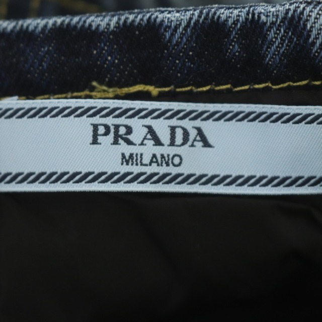 PRADA(プラダ)のプラダ PRADA 22SS デニムビスチェトップ 40 青 ブルー レディースのレディース その他(その他)の商品写真