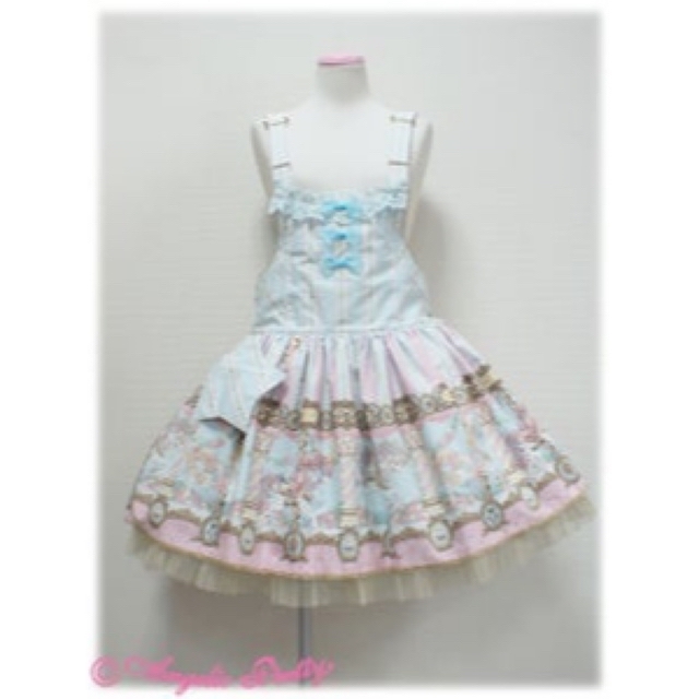 Angelic Pretty(アンジェリックプリティー)のDay Dream Carnival サロペット レディースのパンツ(サロペット/オーバーオール)の商品写真