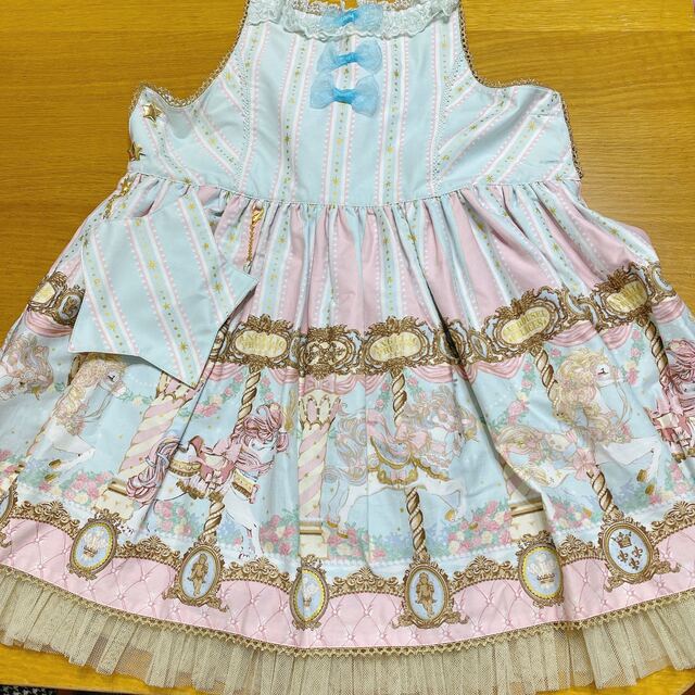 Angelic Pretty(アンジェリックプリティー)のDay Dream Carnival サロペット レディースのパンツ(サロペット/オーバーオール)の商品写真