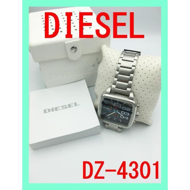 ★美品★ DIESEL ディーゼル DZ4301 腕 時計 ウォッチ ケース 箱