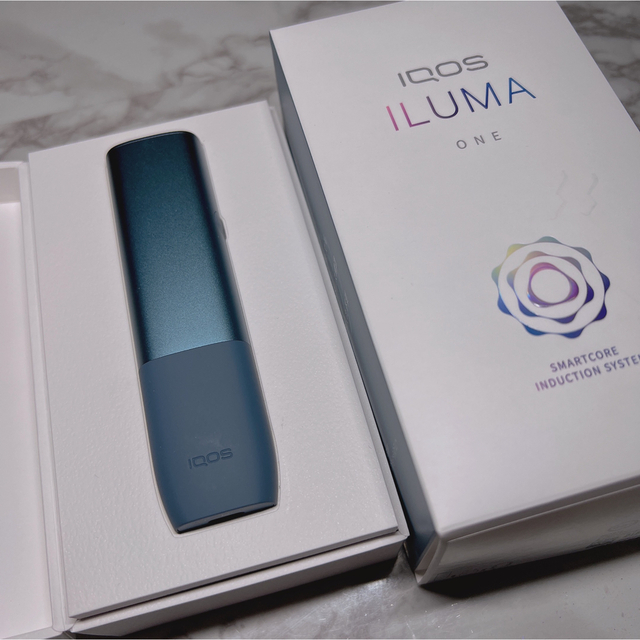 iQOS ILUMA ドアカバー オレンジラメ 塗装 - タバコグッズ