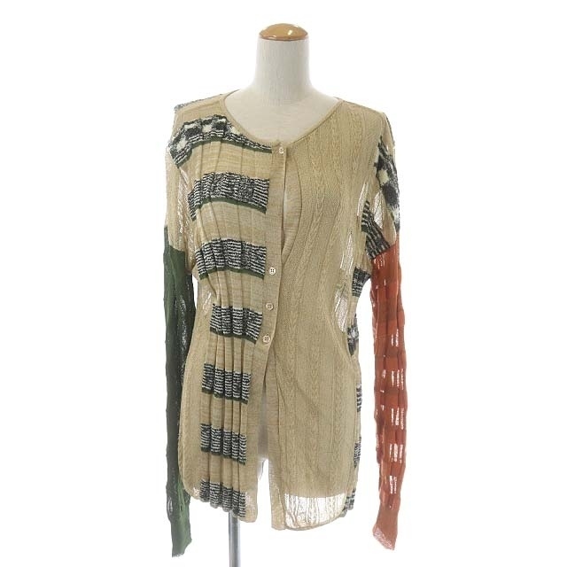 【使い勝手の良い】 VINTAGE Ameri - CARDIGAN KNIT MULTICOLOR 22AW アメリヴィンテージ カーディガン