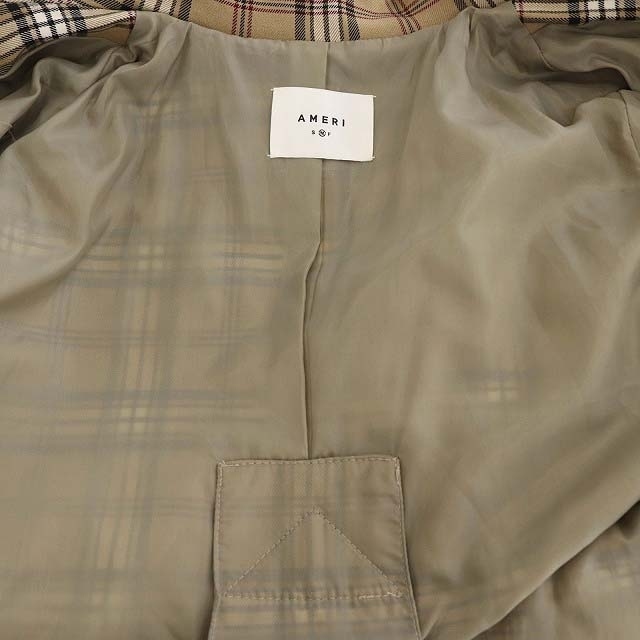 Ameri VINTAGE(アメリヴィンテージ)のアメリヴィンテージ PASS CODE CHECK COAT トレンチコート レディースのジャケット/アウター(トレンチコート)の商品写真