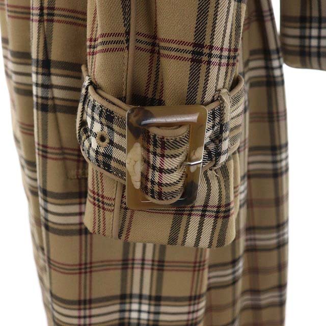 Ameri VINTAGE(アメリヴィンテージ)のアメリヴィンテージ PASS CODE CHECK COAT トレンチコート レディースのジャケット/アウター(トレンチコート)の商品写真