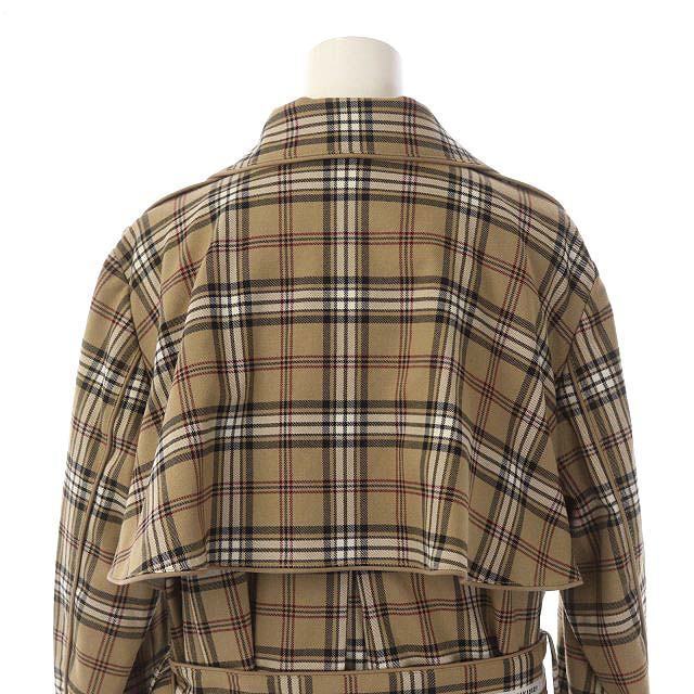 Ameri VINTAGE(アメリヴィンテージ)のアメリヴィンテージ PASS CODE CHECK COAT トレンチコート レディースのジャケット/アウター(トレンチコート)の商品写真