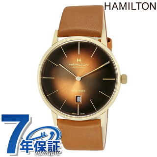 ハミルトン(Hamilton)のハミルトン 腕時計
 アメリカンクラシック イントラマティック 42mm 自動巻き（2892-A2） H38735501HAMILTON ブラウンxライトブラウン(腕時計(アナログ))