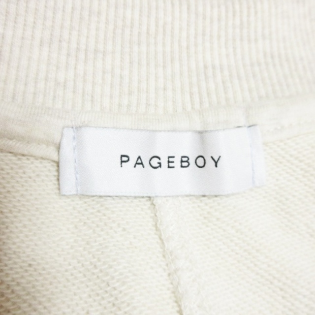 PAGEBOY(ページボーイ)のページボーイ ベスト スウェット プルオーバー オーバーサイズ F ベージュ レディースのトップス(ベスト/ジレ)の商品写真