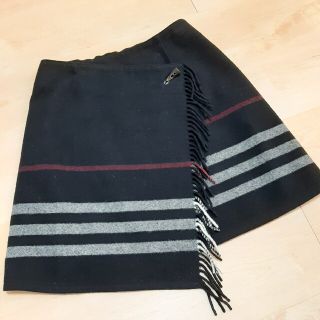 バーバリー(BURBERRY)の【１６０】BURBERRY　バーバリー　スカート　ウール(スカート)