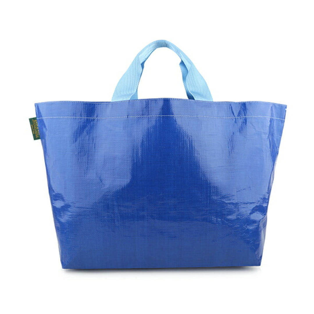 Herve Chapelier(エルベシャプリエ)の新品 エルベ シャプリエ Herve Chapelier トートバッグ マルシェバッグL ブルー 青 レディースのバッグ(トートバッグ)の商品写真