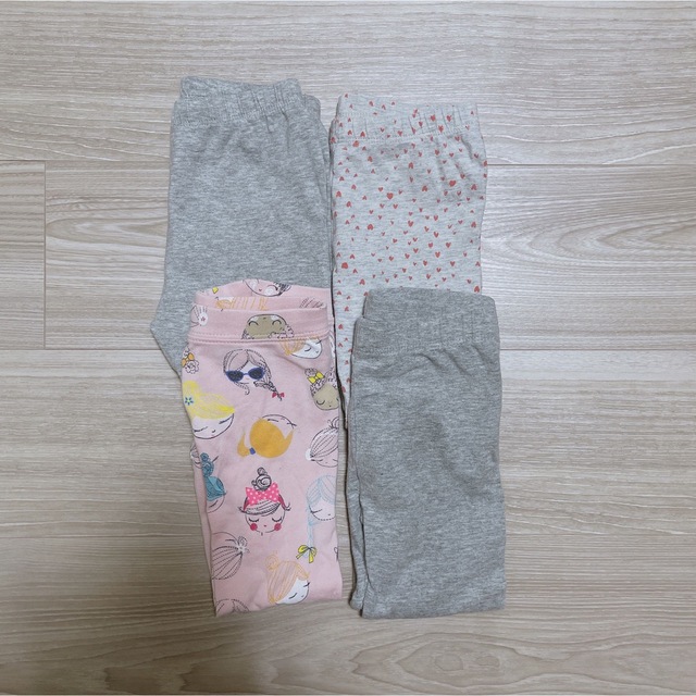 GAP Kids(ギャップキッズ)のGAP ギャップ レギンス 4本セット キッズ/ベビー/マタニティのキッズ服女の子用(90cm~)(パンツ/スパッツ)の商品写真