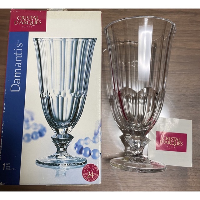 Cristal D'Arques(クリスタルダルク)のクリスタル・ダルク　花瓶 インテリア/住まい/日用品のインテリア小物(花瓶)の商品写真