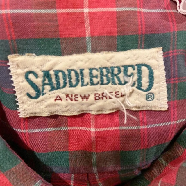 SADDLEBRED  赤チェックシャツ セール中！ レディースのトップス(シャツ/ブラウス(長袖/七分))の商品写真