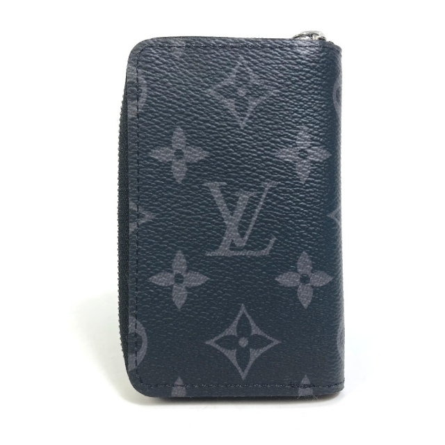 ルイヴィトン LOUIS VUITTON ジッピー コインパース ヴェルティカル M81662 モノグラムエクリプス カードケース 財布 小銭入れ コインケース モノグラムエクリプスキャンバス ブラック 未使用