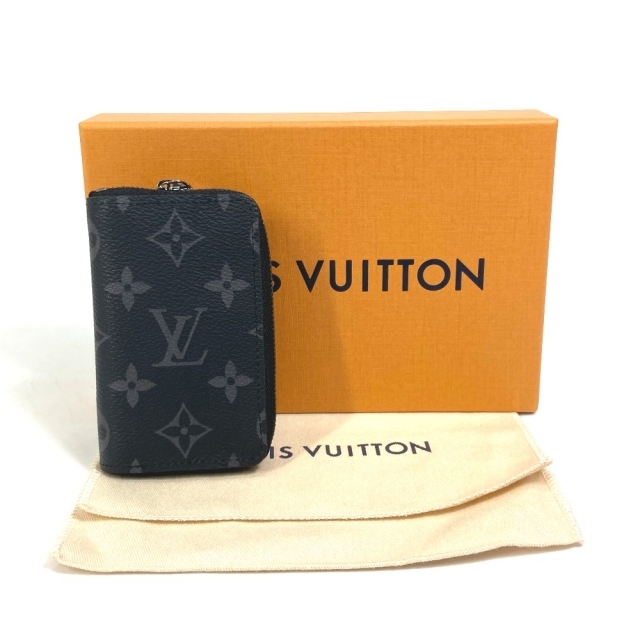 LOUIS VUITTON(ルイヴィトン)のルイヴィトン LOUIS VUITTON ジッピー コインパース ヴェルティカル M81662 モノグラムエクリプス カードケース 財布 小銭入れ コインケース モノグラムエクリプスキャンバス ブラック 未使用 メンズのファッション小物(コインケース/小銭入れ)の商品写真