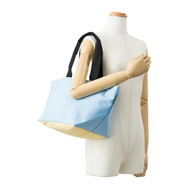 新品 エルベ シャプリエ Herve Chapelier トートバッグ 舟型ショルダーML ブルエ