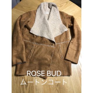 ローズバッド(ROSE BUD)のROSE BUD ムートンコート(ムートンコート)