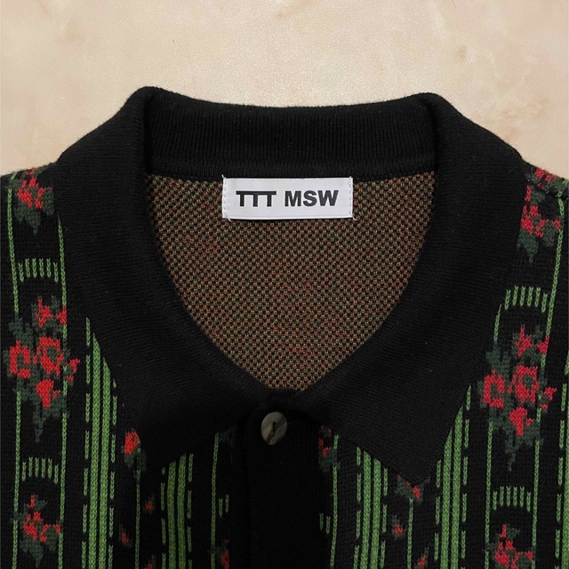 TTT_MSW Flower Jacquard Knit Cardigan 高評価！ 49.0%割引 www.gold