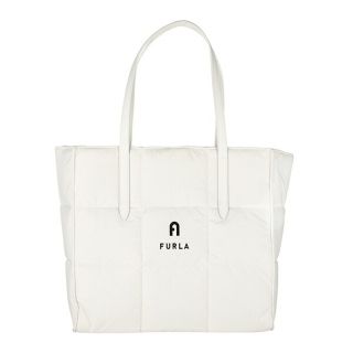 フルラ(Furla)の新品 フルラ FURLA トートバッグ ピウーマ MEDIUM TOTE E/W ホワイト 白(トートバッグ)