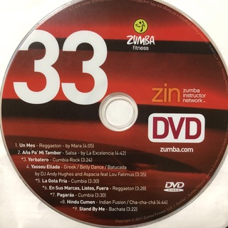 ズンバ(Zumba)のズンバ　ZIN33   DVD(スポーツ/フィットネス)