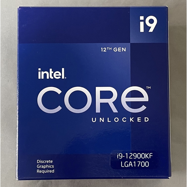 Core i9 12900KF SP98殻割済 12900K の内蔵GPU無効版