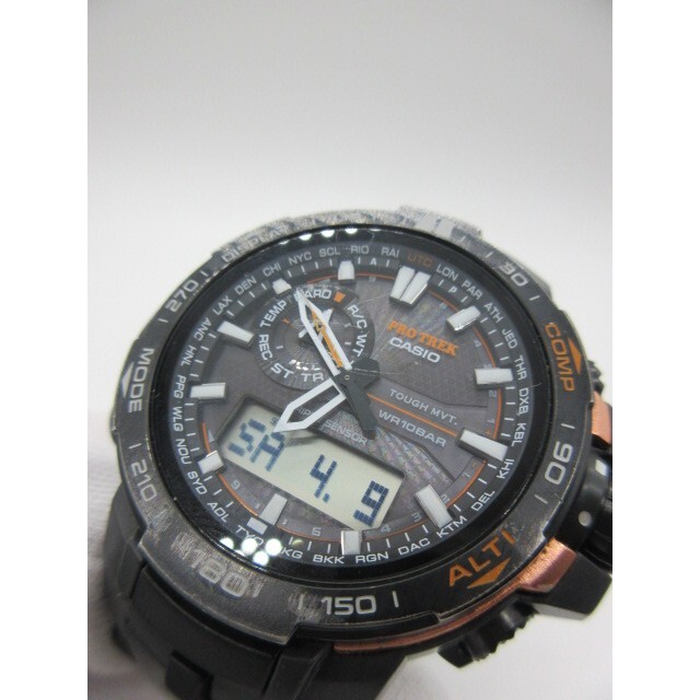CASIO - カシオ プロトレック PRW-6000Y オレンジ トリプルセンサーの