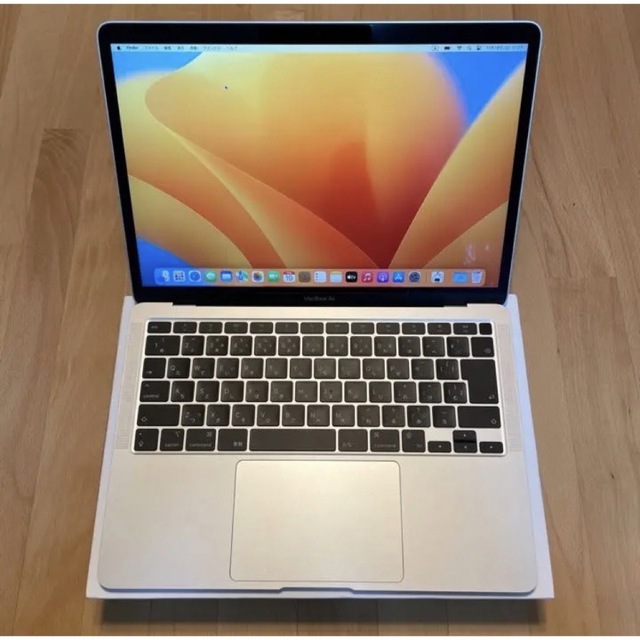 【美品】APPLE MacBook Air M1 8/256GB シルバー