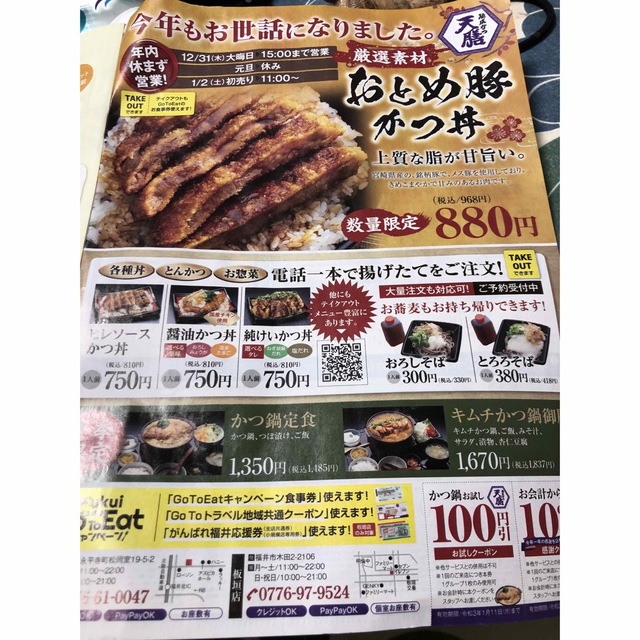 チラシ エンタメ/ホビーのコレクション(印刷物)の商品写真