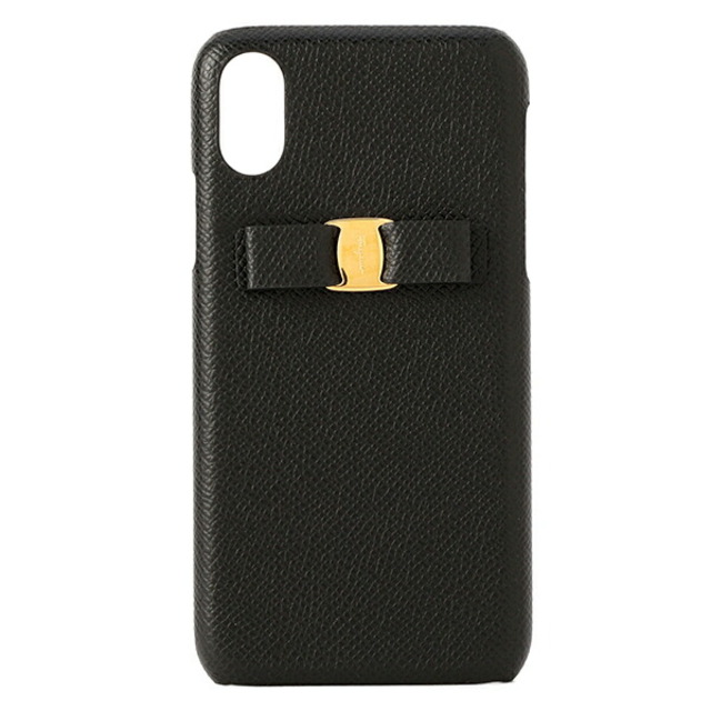 新品 フェラガモ FERRAGAMO iPhoneX/XS ケース iPhone X/XS CASE ネロ約35gNERO本体