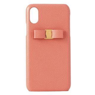 フェラガモ(Ferragamo)の新品 フェラガモ FERRAGAMO iPhoneX/XS ケース iPhone X/XS CASE デザートローズ(iPhoneケース)