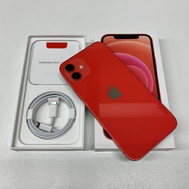 SIMフリー iPhone 12 64GB Product Red BT87% - www.disanorteltda.com