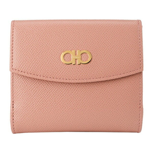 新品 フェラガモ FERRAGAMO 2つ折り財布 スモールウォレット