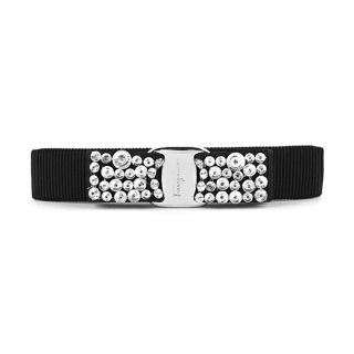 Ferragamo - 新品 フェラガモ FERRAGAMO バレッタ バレッタ ブラック