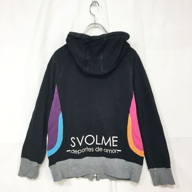 Svolme(スボルメ)の【人気】スボルメ ジップアップパーカー ロゴ刺繍 サッカー フットサル XS メンズのトップス(パーカー)の商品写真