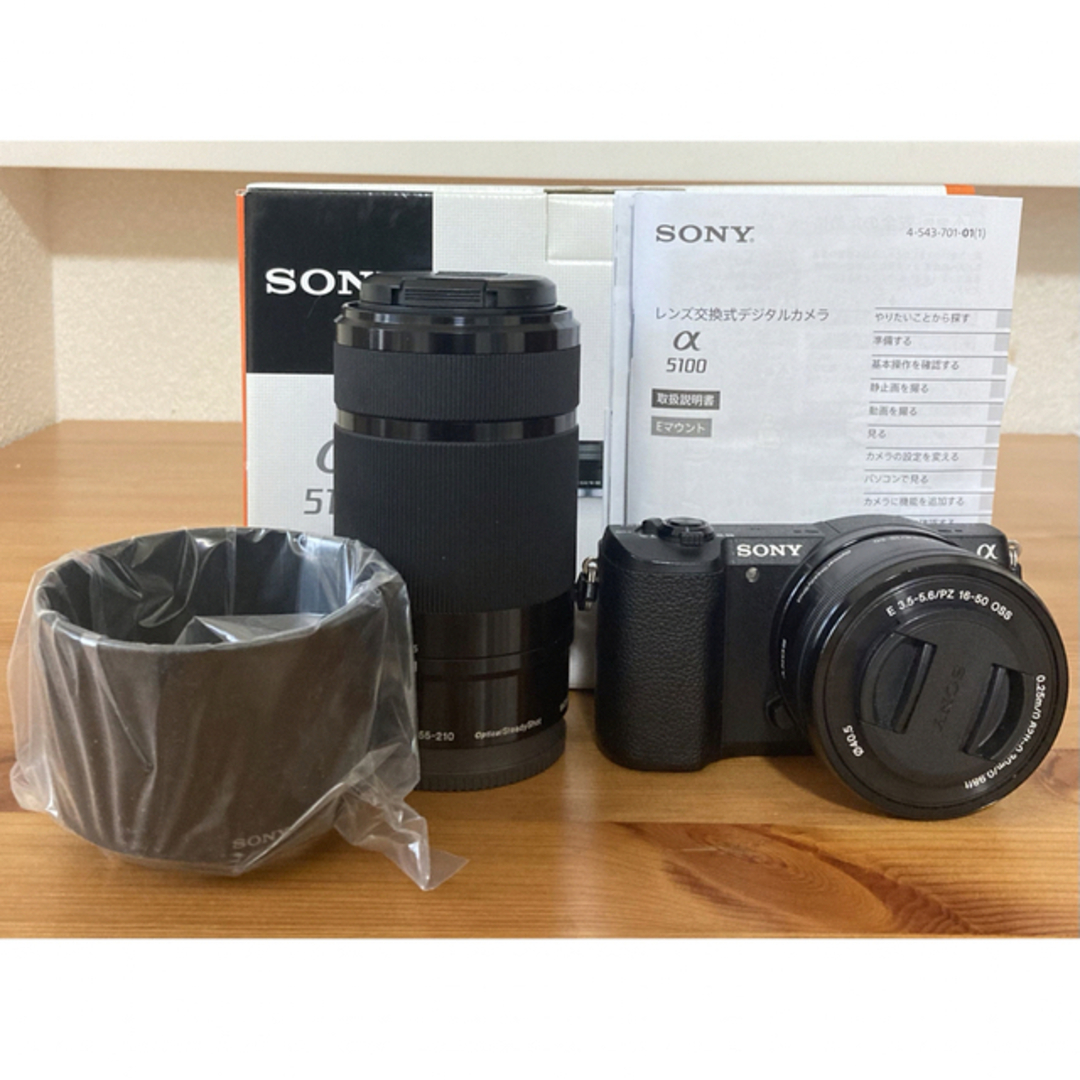 SONY ILCE-5100Y α5100 ダブルズームレンズ　ブラック