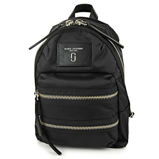 約515gBLACK本体新品 マークジェイコブス MARC JACOBS リュックサック ナイロン バイカー